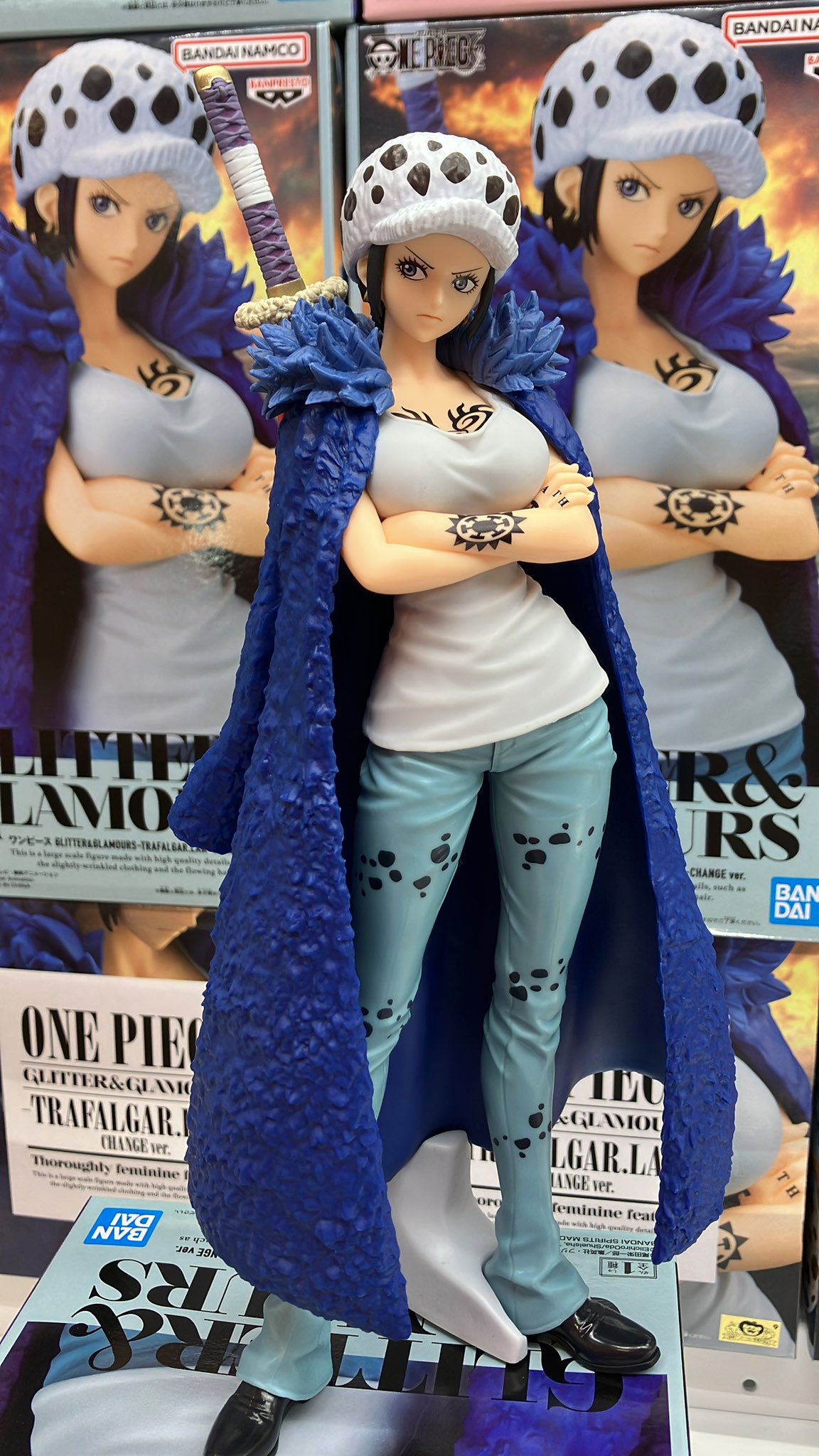 ワンピース GLITTER&GLAMOURS-ロー(女体化)　20個セット ワンピース GLITTER&GLAMOURS-TRAFALGAR.LAW-CHANGE ver.｜商品