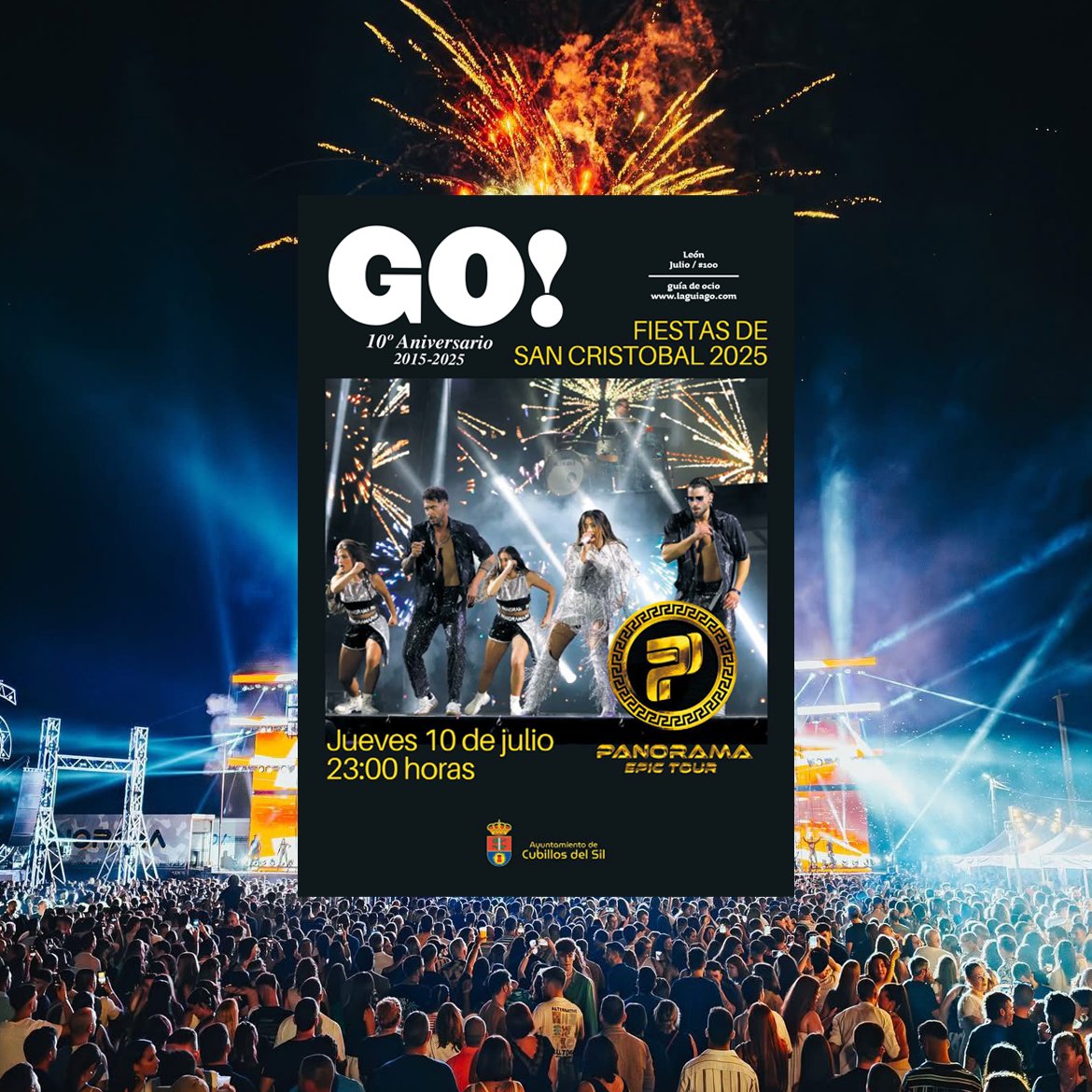 NÚMERO #100 GO! León  📖📚
La Go! León de #julio2025 ya está aquí 
🦁 Provincia ⬇️ Ocio y Cultura
linktr.ee/guiagoleon