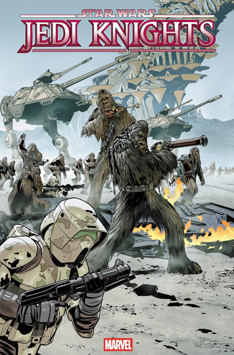 onceuponagalaxy's tweet image. Three more variants for @Marvel's STAR WARS: JEDI KNIGHTS # 6, out on August 13, 2025!
– Lightsaber virgin variant
– Classic Homage variant
– Revenge of the Sith 20th Anniversary variant
Check out all covers for this issue at starwarstimeline.com/comics-marvel/