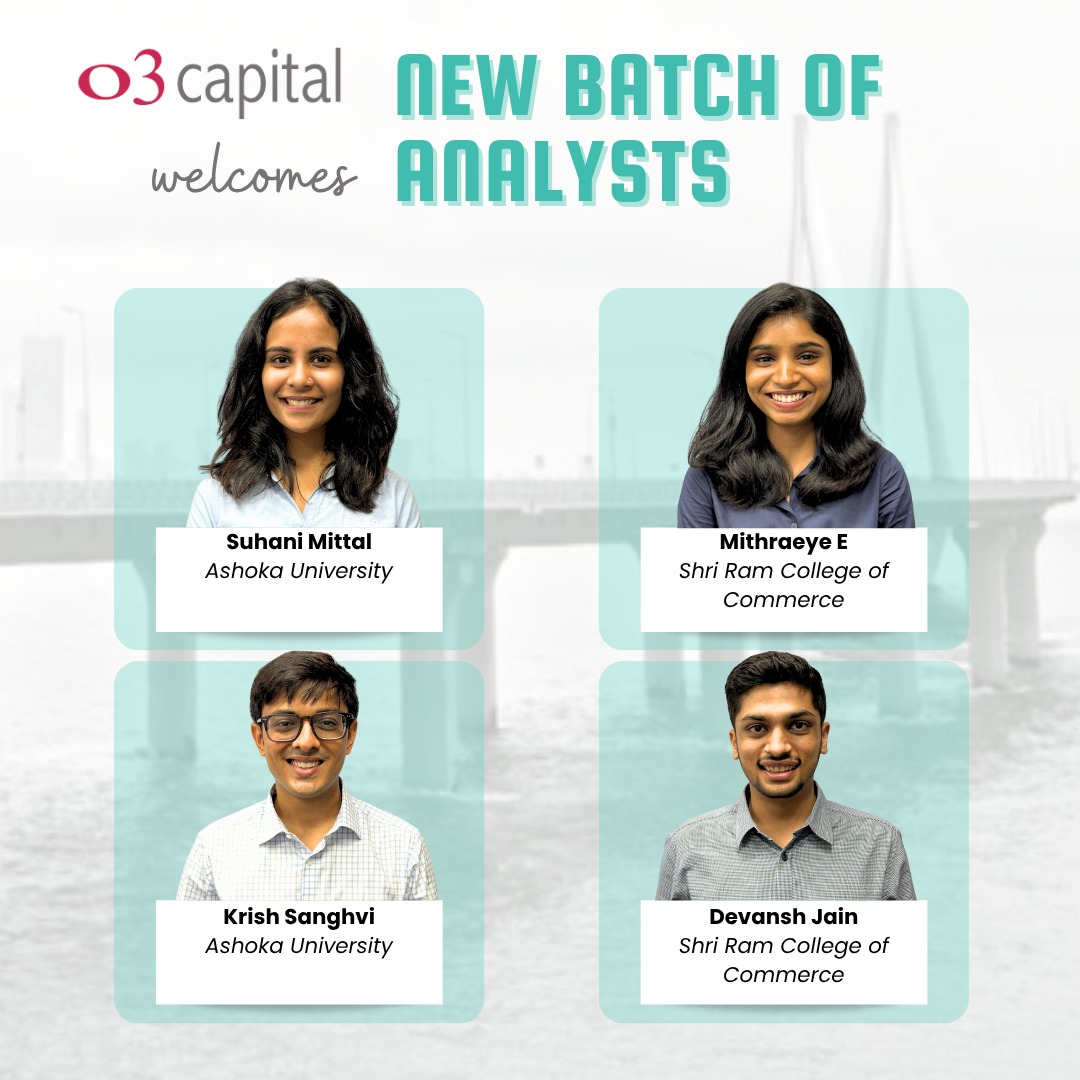 o3capital's tweet photo. We’re thrilled to welcome the 2025 batch of Analysts to our team!

You’re stepping in with bold ideas, sharp instincts, and a strong drive to learn. Your energy, fresh perspectives, and eagerness to grow will bring tremendous value to the team.

Welcome aboard! https://t.co/BO7U0WrZ2M