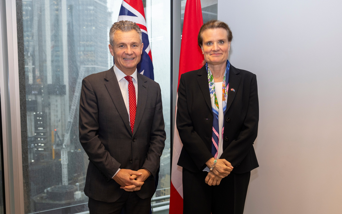 AusAmbCH's tweet image. 🇨🇭State Secretary for Science, Research &amp;amp; Education Martina Hirayama&apos;s visit to 🇦🇺 elevated collaboration between our innovative, technologically advanced &amp;amp; like-minded countries.

On 1 Jul, Hirayama discussed the bilateral relationship with the Hon @MThistlethwaite.