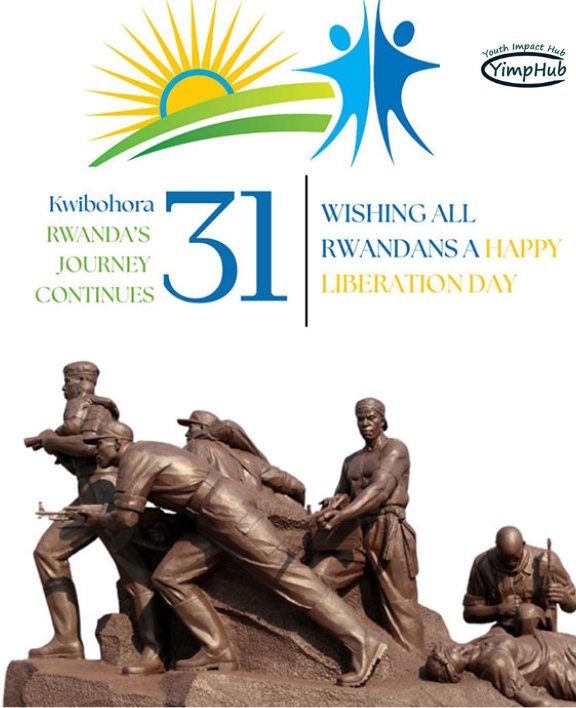 Happy Liberation day To all Rwandans
#Kwibohora31