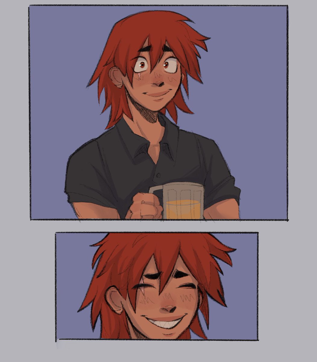 sketchyvero's tweet image. Atrapados 🫵🏽
.
#mha #izuku #kirishima #krdk #kirideku