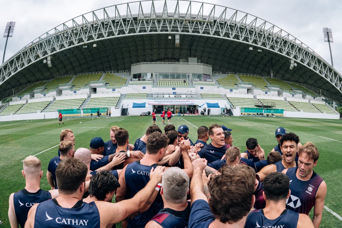 Final prep in Incheon ✅ 
萬事俱備 ✅

#hkrugby #allin