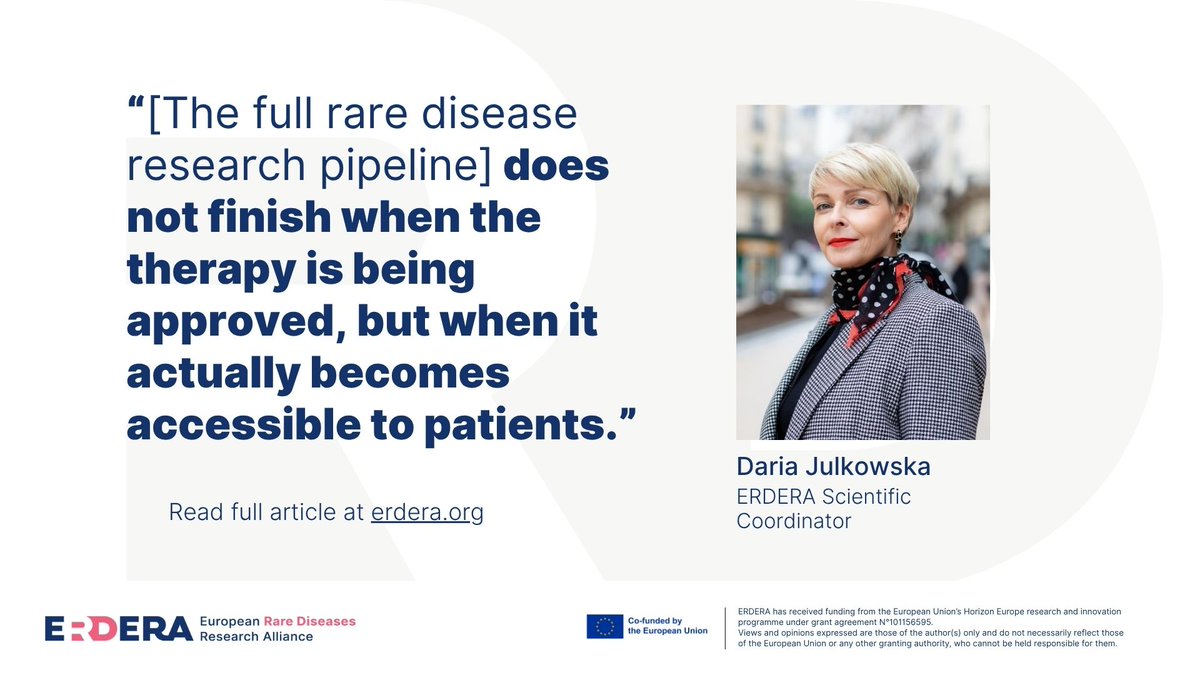 ERDERA (@erdera_org) on Twitter photo At a recent high-level webinar hosted by <a href="/ScienceMagazine/">Science Magazine</a> and the <a href="/FondationIpsen/">Fondation Ipsen - Rare but not Alone</a> Daria Julkowska expressed #ERDERA's perspective to rare disease research ecosystem. π Read more about this insightful webinar: loom.ly/LRrEwx8 At a recent high-level webinar hosted by <a href="/ScienceMagazine/">Science Magazine</a> and the <a href="/FondationIpsen/">Fondation Ipsen - Rare but not Alone</a> Daria Julkowska expressed #ERDERA's perspective to rare disease research ecosystem. π Read more about this insightful webinar: loom.ly/LRrEwx8