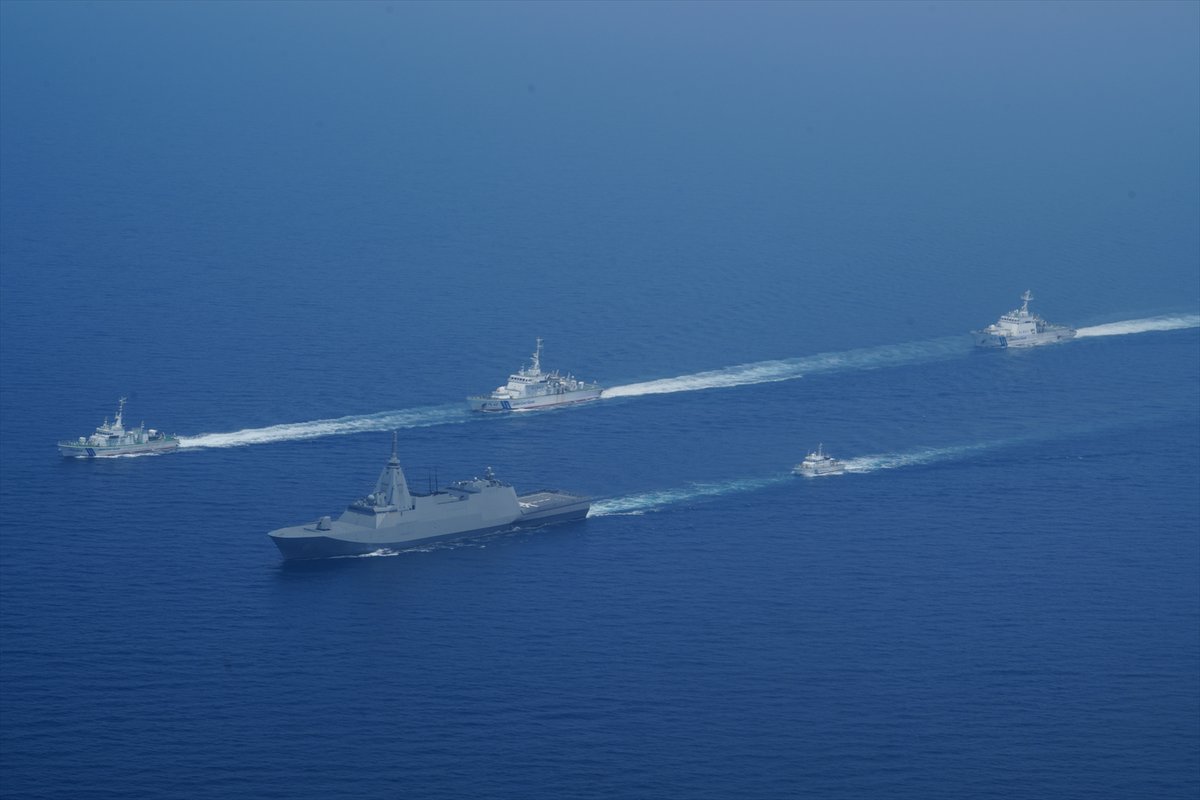 7月3日(木曜)、#海上保安庁 と #海上自衛隊 は佐渡島東方海域において