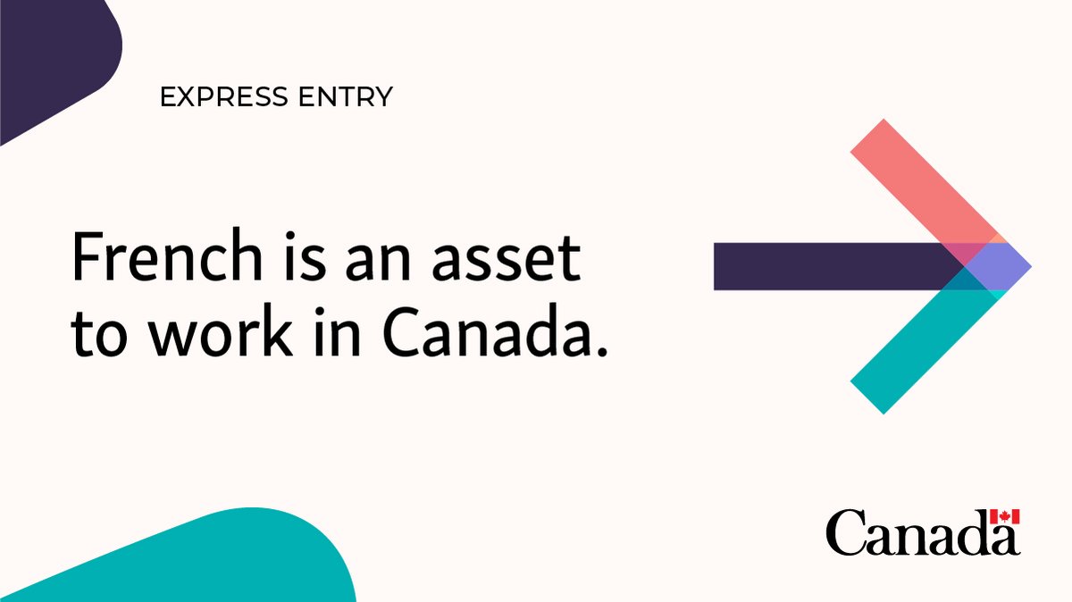 French is an asset to work in Canada. Learn how Express Entry works and how you can benefit as a French speaker: bit.ly/3OJcYB8 #ExpressEntry #FrCan