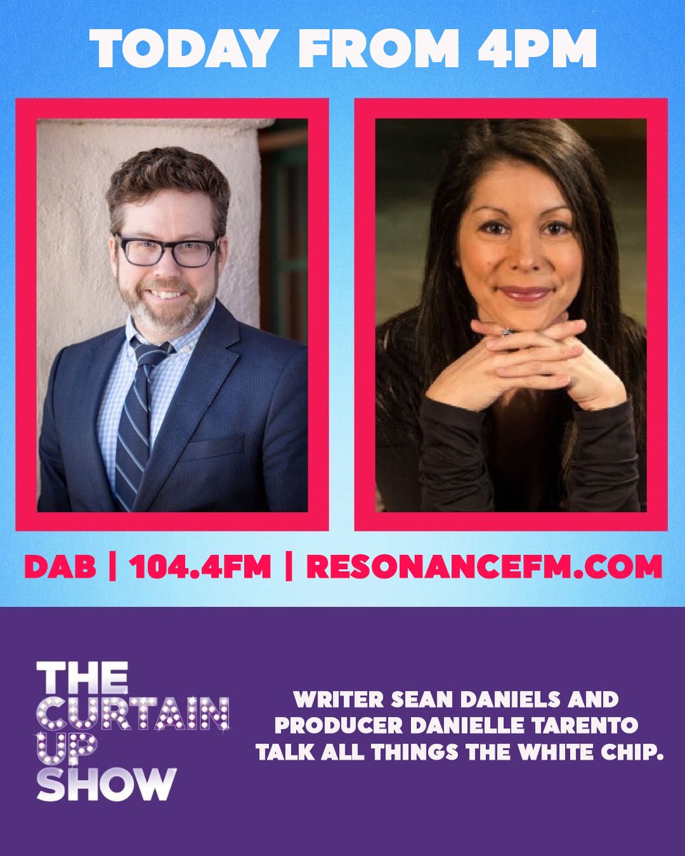 TheWhiteChipUK (@thewhitechipuk_) on Twitter photo Tune in today at 4PM on <a href="/ResonanceFM/">Resonance FM</a> to hear writer Sean Daniels and producer Danielle Tarento chat all things The White Chip
From the inspiration behind the play to its hilarious and heartfelt journey to the stage — don’t miss this behind-the-scenes conversation. Tune in today at 4PM on <a href="/ResonanceFM/">Resonance FM</a> to hear writer Sean Daniels and producer Danielle Tarento chat all things The White Chip
From the inspiration behind the play to its hilarious and heartfelt journey to the stage — don’t miss this behind-the-scenes conversation.