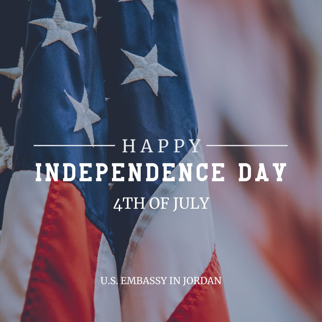 عيد استقلال سعيد! 🇺🇸
