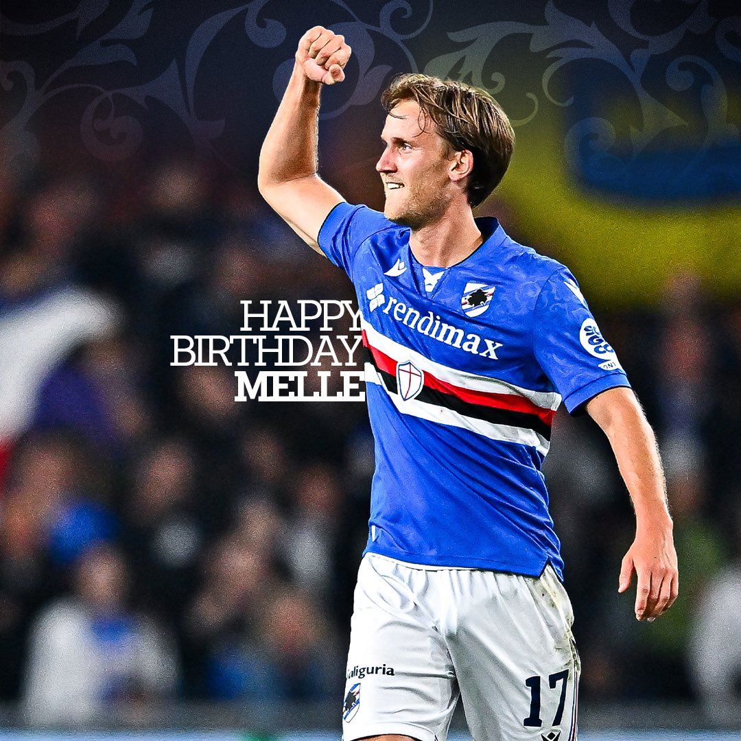 sampdoria's tweet image. Happy birthday, Melle #Meulensteen.
๐2๏ธโฃ6๏ธโฃ๐ฅณ
๐ตโช๏ธ๐ดโซ๏ธโช๏ธ๐ต