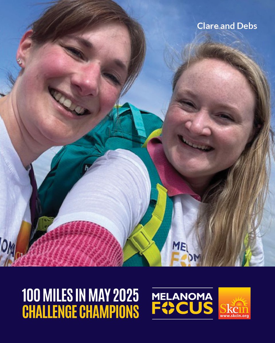 Check out these snaps of some of this year’s amazing 100 Miles in May fundraisers! 💛Well done &amp; thank you from Melanoma Focus &amp; <a href="/SkcinCharity/">Skcin</a> to this year's participants. Together they raised a staggering £19,795.00 &amp; we couldn’t be more grateful to them! 💙