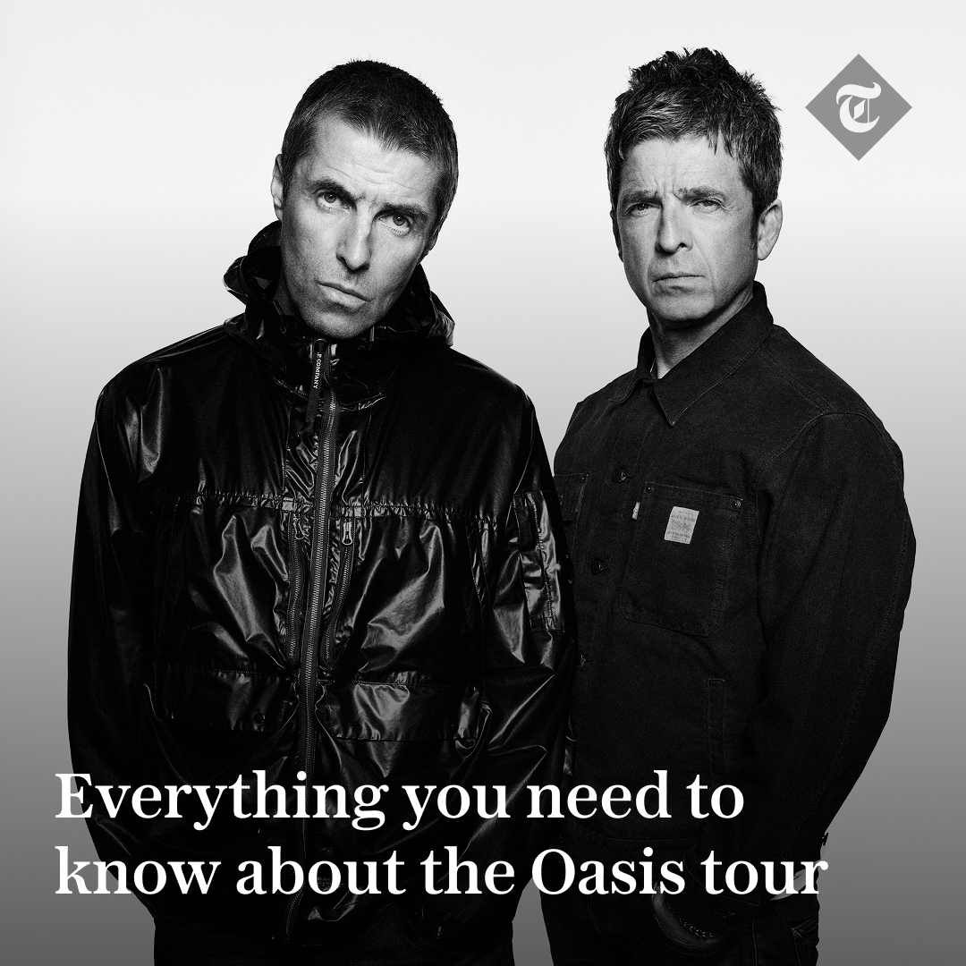 Telegraph's tweet photo. 🔴 As the Gallagher brothers prepare to reunite on stage tomorrow, we explore the rumoured setlist, support acts and beer-dodging strategies

Read more here 👇
https://t.co/2BE5CZf58m https://t.co/C2bjoxdXSk