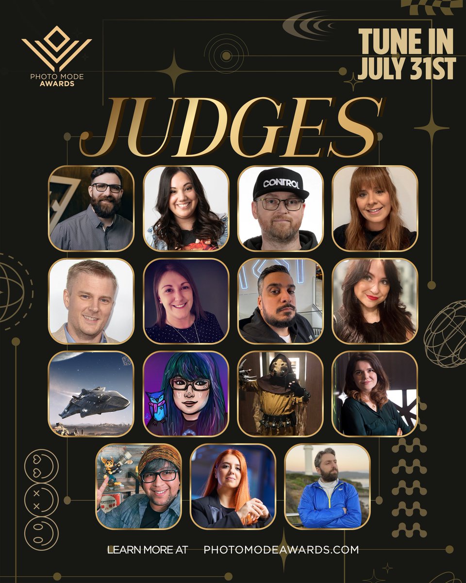 PhotoModeAwards's tweet image. Judging for The Photo Mode Awards is officially underway! 

With countless stunning shots, the competition is fierce! 

Tune in on June 31st for the Winners Presentation and celebrate the best in virtual photography!