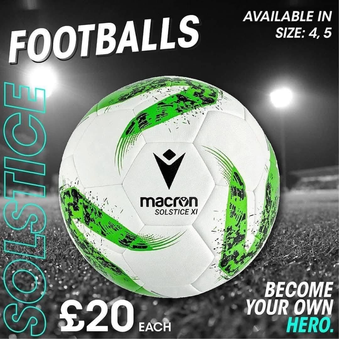 MacronWM's tweet image. ⚽️ Our Pre-Season Football offers are live, including training balls and match balls!
✅ Training Balls available in Size 3, Size 4 and Size 5!
📧 Contact us at sales@macronstorewestmidlands.com to get your pre-season offers!
#BecomeYourOwnHero