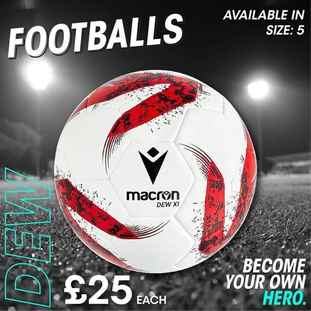 MacronWM's tweet image. ⚽️ Our Pre-Season Football offers are live, including training balls and match balls!
✅ Training Balls available in Size 3, Size 4 and Size 5!
📧 Contact us at sales@macronstorewestmidlands.com to get your pre-season offers!
#BecomeYourOwnHero