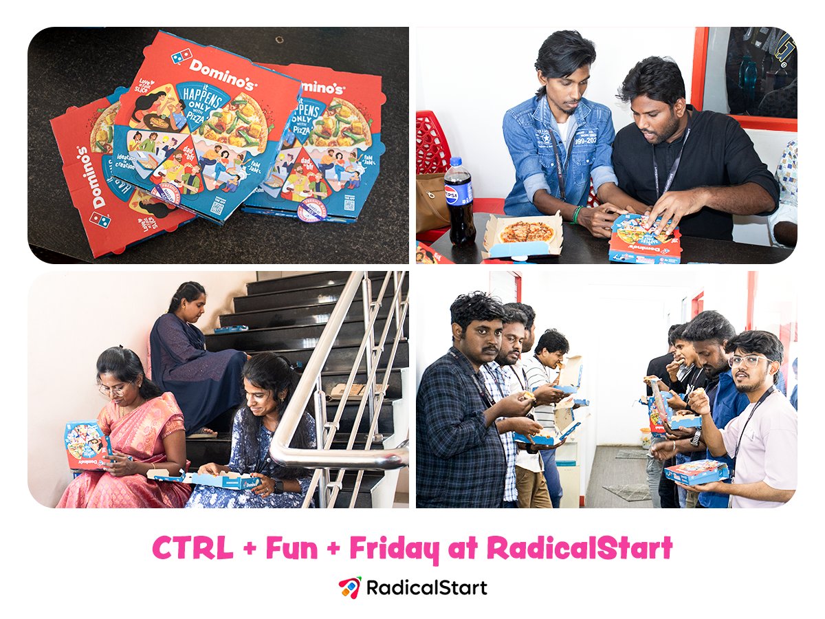radicalstartnow's tweet image. 🎉 Fridays just got better at RadicalStart.

From laughs to games and everything in between. we’re signing off the week with good vibes only.😄🎯🎈

#FunFridayVibes #LifeAtRadicalstart