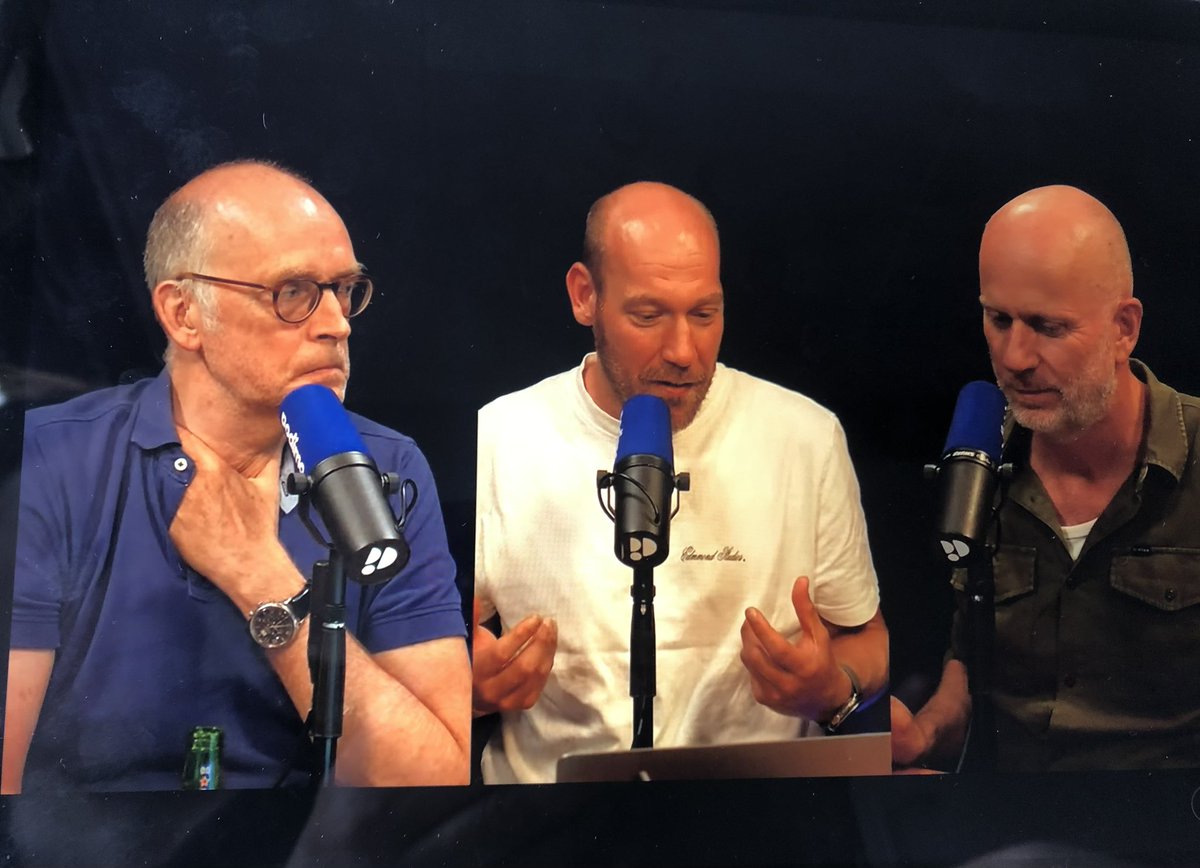 MonicaKeyzer's tweet image. 🎙️🎙️🎙️
Een geslaagd vragenuurtje met de Zware Jongens op YouTube.

Jan Meeus, Harry Lensink en Yelle Tieleman.

@jmeeus12 #Podimo 3/7/2025