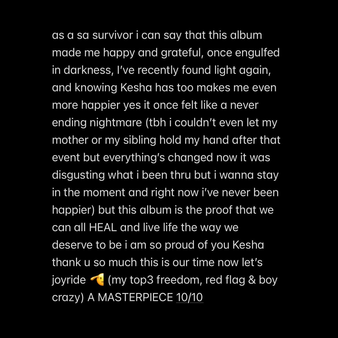 denizzrexha's tweet image. i love you @KeshaRose