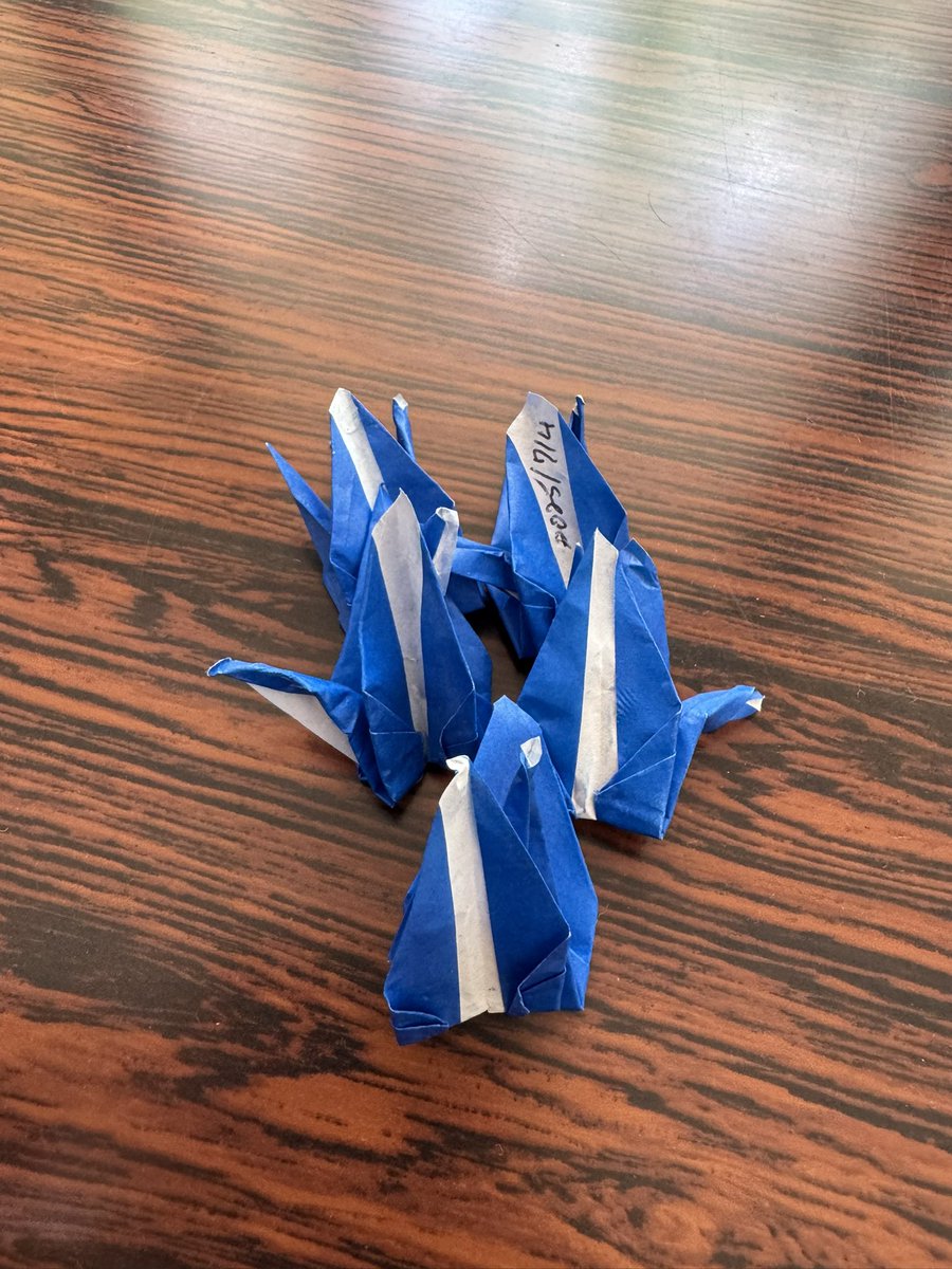 t_goto21's tweet image. ８分切れるようになってきた。初めを焦らず丁寧に折れるかが、後半のスムーズさにつながる気がする