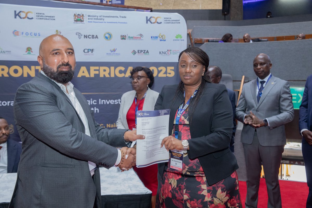 Big milestone! Term sheets have been issued to groundbreaking Kenyan innovators, paving the way for investment in climate-smart, inclusive ventures. 

This is how we unlock capital, create jobs &amp; drive sustainable growth. #NextFrontierAfrica #InvestInKenya #ImpactFinance