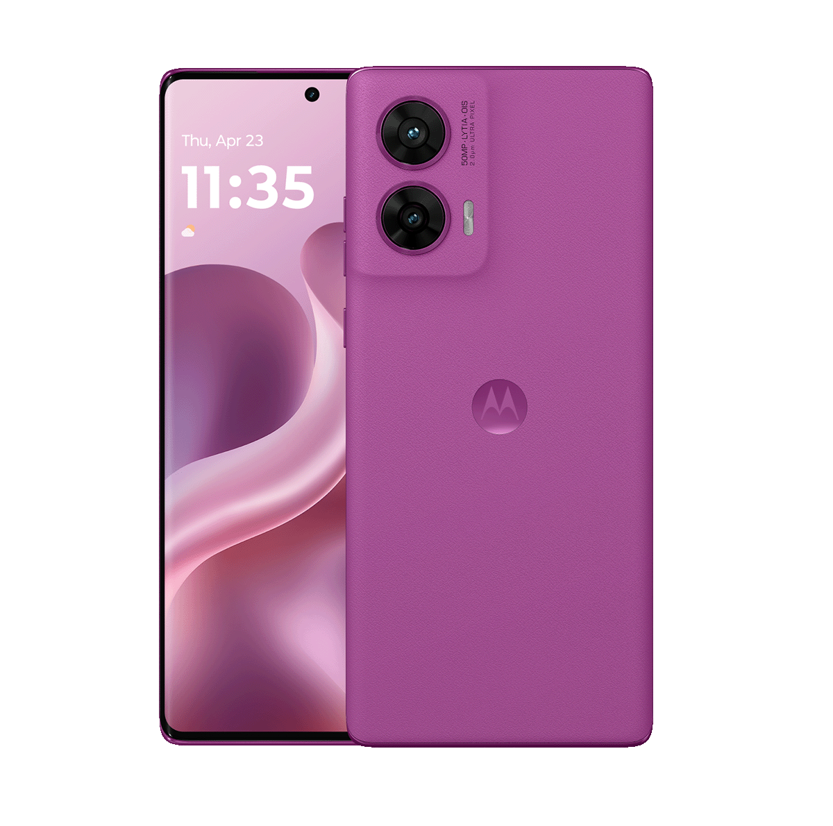 ProTechVillage1's tweet image. 🚨 Moto G96 5G - Full Specs! 😍

✅ 6.7&quot; FHD+ P-OLED, 144Hz, 1600nits
✅ SD 7s Gen 2
✅ 50MP (Sony LYT-700C, OIS) + 8MP UW + Macro
✅ 32MP🤳
✅ 5500mAh 🔋 33W
✅ Android 15, 1 OS + 3Y Security
✅ In-display FS, Dolby Atmos, IP68
💾 UFS 2.2 | WiFi 6 | BT 5.2
#MotoG96 #Motorola