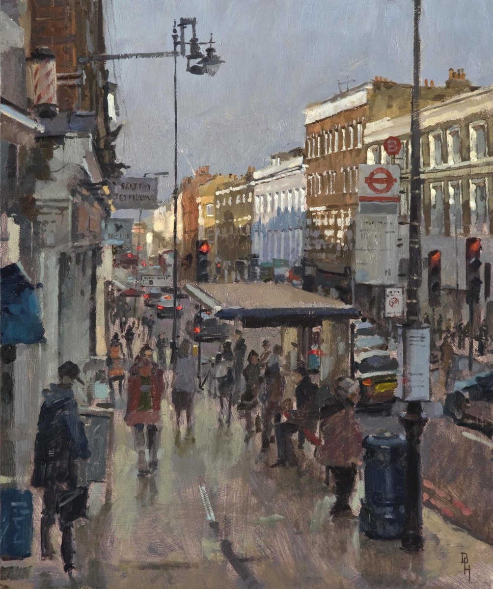 'Putney High Street, Winter' by Benjamin Hope
benjaminhope.net