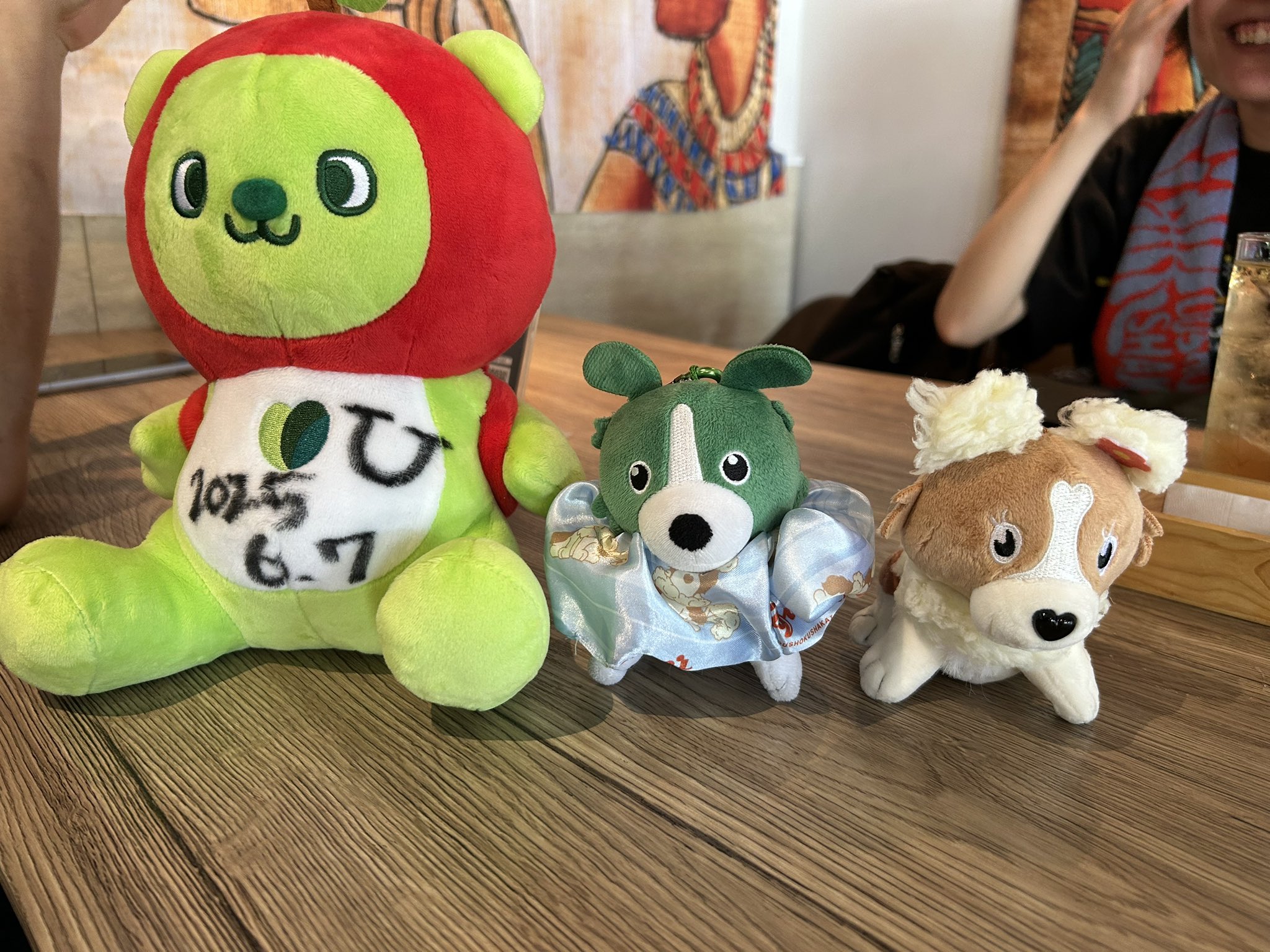 緑黄色社会 ブロッコリー カリフラワー ぬいぐるみキーホルダー 2個