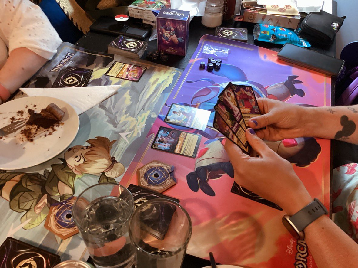 letsxcapetoget1's tweet photo. Fun and games at the cafe this week so far…
https://t.co/kw9WHi76uw
#BoardgameCafe #TabletopGames #GameNight #Boardgaming #TabletopCafe #BoardgameLovers #CafeGames #PlayAndSip #BoardgameCommunity #GameCafeAdventure #CafeLife #CoffeeLovers #BaristaMagic #CafeVibes #LatteArt https://t.co/I36d4EOOBY