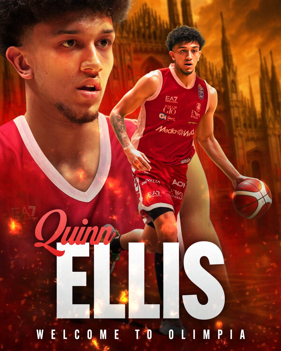 WELCOME QUINN 🩶❤️
A new point guard is in town 🏀

#insieme #ForzaOlimpia