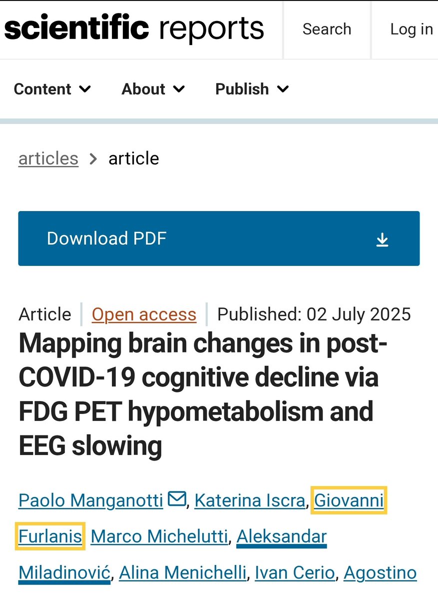 You know, I think the reason people aren't freaking out about this report in Nature detailing the physical brain damage caused by covid infection is the physical brain damage caused by covid infection.
nature.com/articles/s4159…