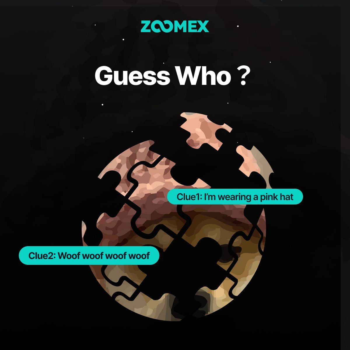 ZoomexOfficial's tweet image. ❓Guess Who I Am❓
Spot the clues, name the token! 🕵️♂️🧩

💰 $50 giveaway 🎉 5 lucky winners!

1️⃣ Follow
2️⃣ Like + RT
3️⃣ Comment your answer below and tag 3 frens👇

#Crypto #Zoomex #GuessTheToken #Giveaway