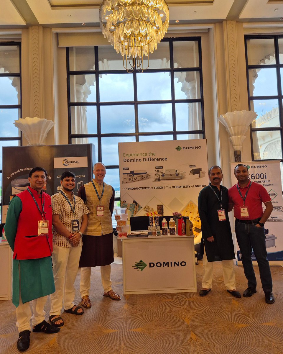 DominoIndia's tweet photo. ✨ Domino Dragons @ LMAI 2025! ✨
We’re live at the LMAI Conference – excited to connect, learn & lead the future of label printing.
📍 Meet us there and explore Domino’s digital printing & coding innovations.
#LMAI2025 #DigitalPrintingSolutions #DominoIndia https://t.co/yzpbz8bvOJ