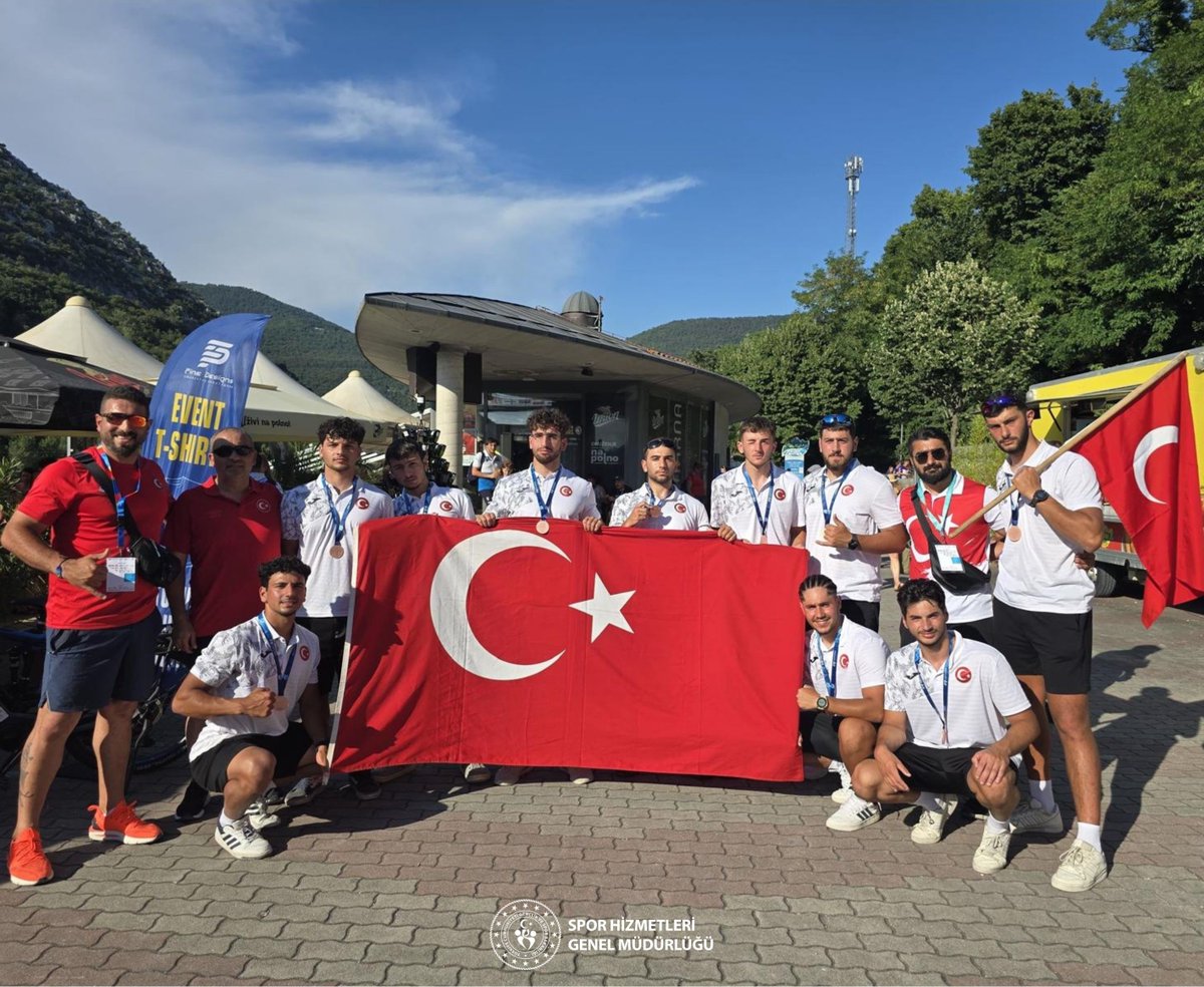 Raftingde iki dünya 3'üncülüğü 🌍🥉

🚣‍♂️ Slovenya'da düzenlenen 2025 Gençler ve U23 Dünya Rafting Şampiyonası’nda milli kanocularımız  Nehir İnişi kategorisinde 2 bronz madalya kazandı.

🥉 U23 Rafting Milli Takımımız
🥉 U19 Rafting Milli Takımımız

Harikasınız gençler!👏💪🇹🇷