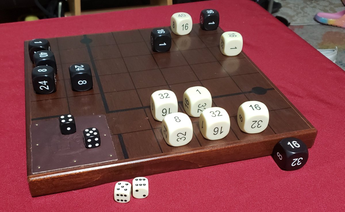 Teaching my daughters Canoe by Bruce Alsip. I forget how fun this game is!