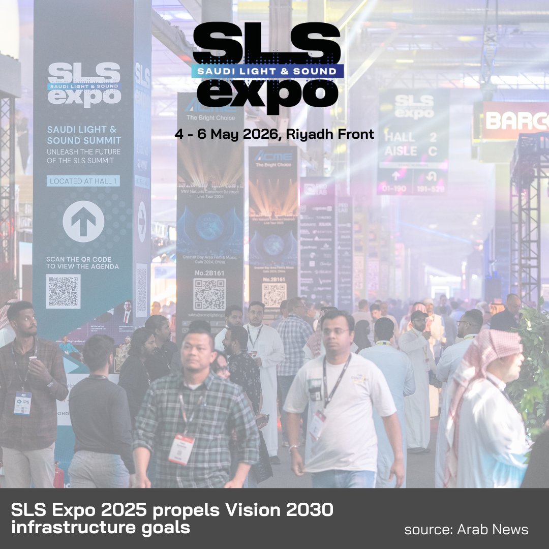 🎧 The 2025 edition reinforced SLS Expo's position as the region’s leading platform for professional lighting, sound, and AV technology uniting 127 exhibitors from 21 countries and over 40 international speakers.

From groundbreaking MoUs and skill development partnerships to