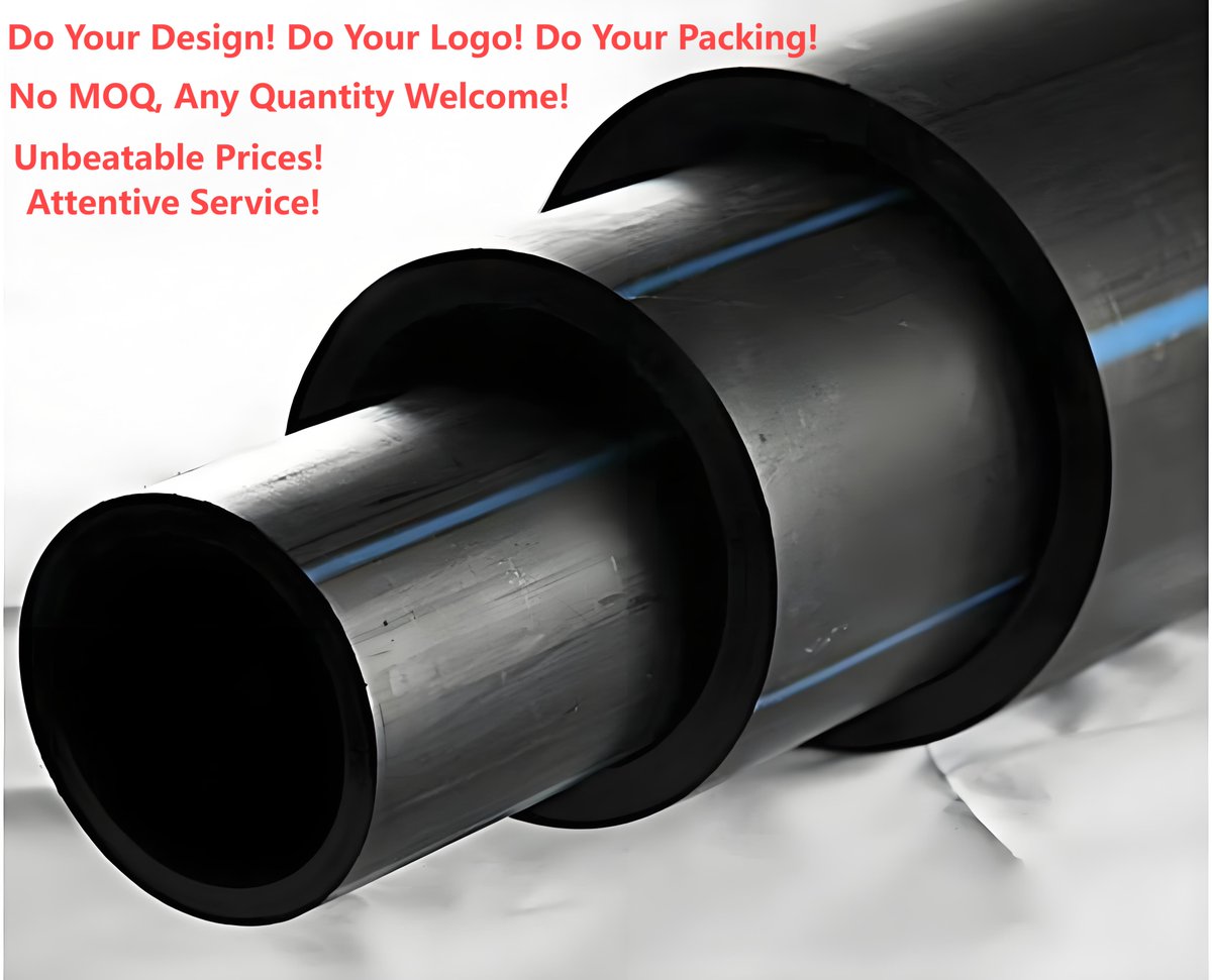 zhengjupipe's tweet image. For outdoor applications, HDPE pipes come with a UV resistance feature. This protects them from degradation caused by prolonged sunlight exposure, maintaining their structural integrity and appearance. 
#HDPE #PE #PEPIPE #PE100 #Luoyangzhengjunewmaterialtechnology