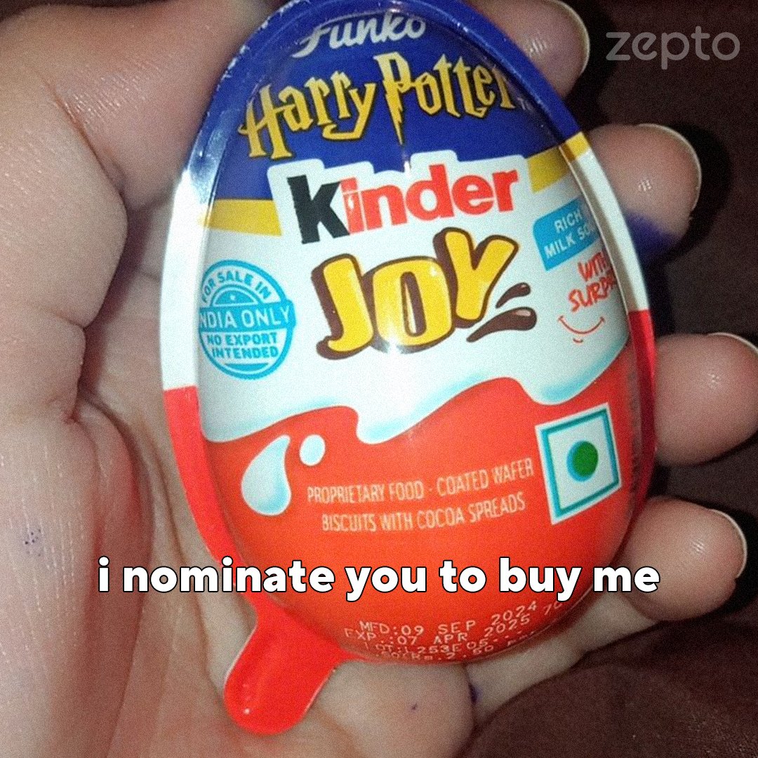 ZeptoNow's tweet image. i dare you to gift me this 🫵🏻