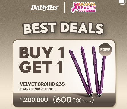 nitipnaraja's tweet photo. yuk yang mau jastip babyliss bisa ke aku yah, aku butuh satu orang lagi nih. murah aja lah harga temen https://t.co/dSOA27mYrE