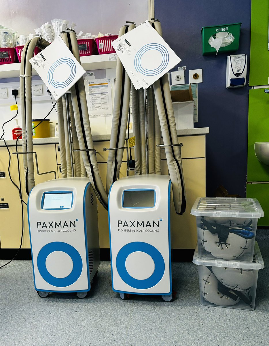 Commissioning <a href="/RoyalSurrey/">Royal Surrey</a> two @scaplpcooling  PSCS’s. Thankyou for your continued support #coldcap #changingthefaceofcancer