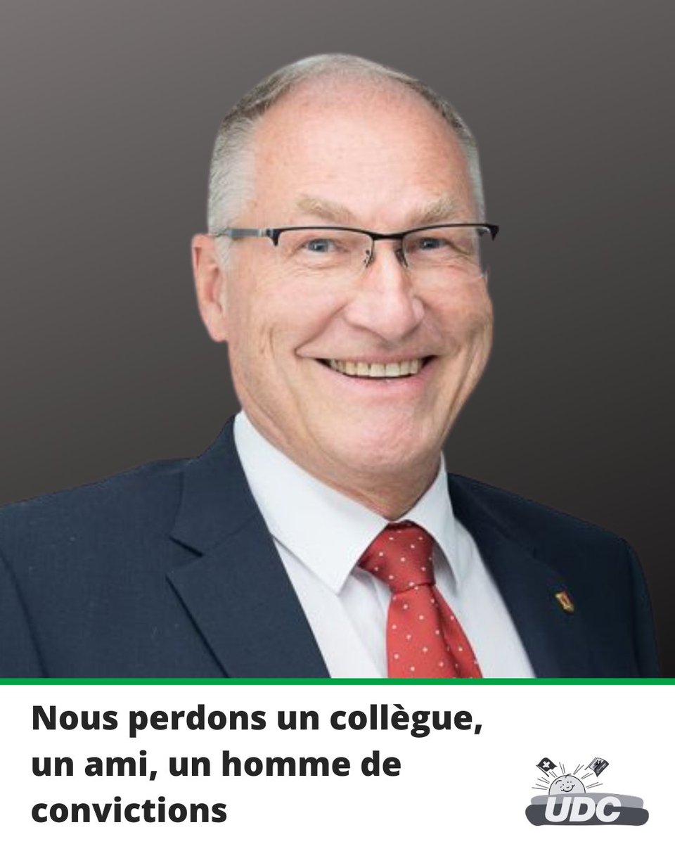 André Pfeffer nous a quitté.
Un homme droit, engagé, toujours tourné vers les autres. 
Collègue, ami, pilier de l’UDC Genève.
Merci pour tout, André.
Tu restes dans nos cœurs. 💛
#UDCGe #Hommage #AndréPfeffer