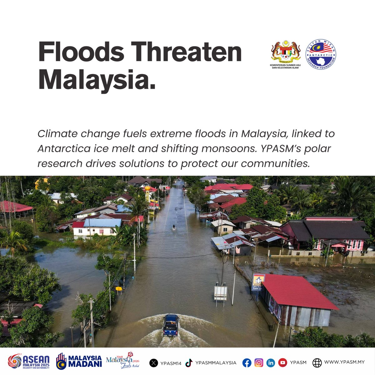 Yayasan Penyelidikan Antartika Sultan Mizan tweet media