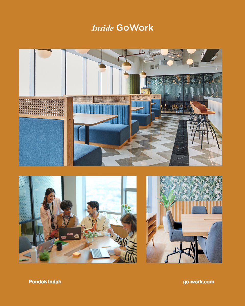 Kapan lagi bisa kerja di pusat nya Jaksel? Cobain deh WFG di GoWork Pondok Indah! Free flow air, teh dan kopi (IYA KOPI FREE), ada fasilitas meeting room, phone booth kedap suara, printer, game room!
Intip aja dulu, nih kita kasih gratis 2 hari coworking foxly.link/TWXBAG