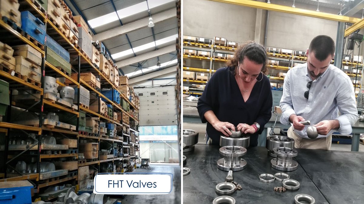 grupocunado's tweet photo. 📍 Visit to CASTINOX, FHT VALVES &amp; HERBE VALVES in the Basque Country to deepen our knowledge of their manufacturing processes.
.
📍 Visita a CASTINOX, FHT VALVES y HERBE VALVES en el País Vasco para conocer en detalle sus procesos de fabricación. https://t.co/PlW82NlOWJ