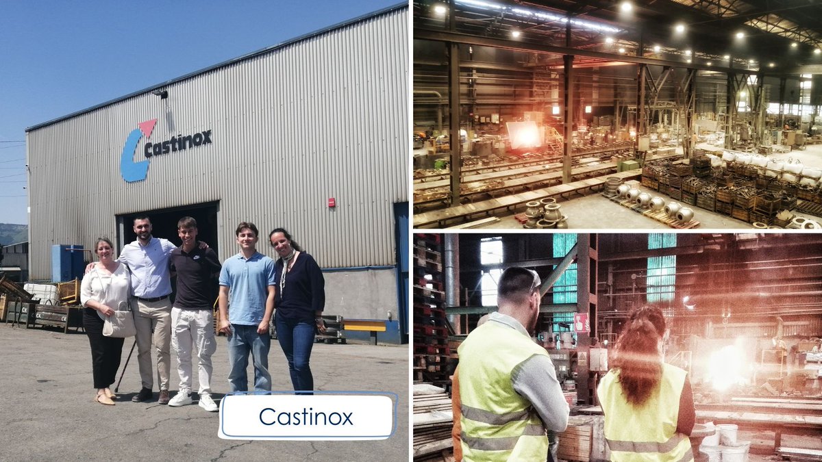 grupocunado's tweet photo. 📍 Visit to CASTINOX, FHT VALVES &amp; HERBE VALVES in the Basque Country to deepen our knowledge of their manufacturing processes.
.
📍 Visita a CASTINOX, FHT VALVES y HERBE VALVES en el País Vasco para conocer en detalle sus procesos de fabricación. https://t.co/PlW82NlOWJ