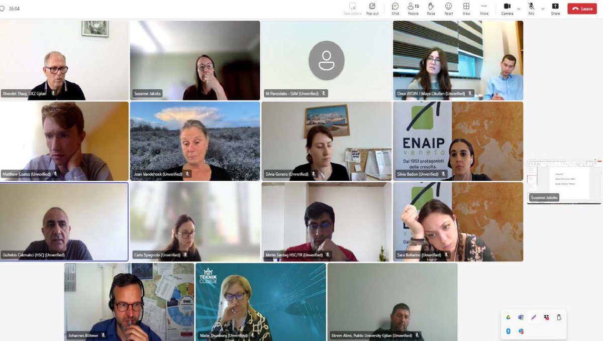 stemeurope's tweet photo. 📢CoVE STEM EUROPE WP2 Meeting! On June 17, 2025, 15 partners from 9 countries met online for Network Building &amp; Community Engagement. Discussed CoVE development, action plans &amp; long-term cooperation. Laying groundwork for #STEMEducation excellence! ✨ #CoVESTEMEUROPE #EUProjects https://t.co/hjDXWillJI