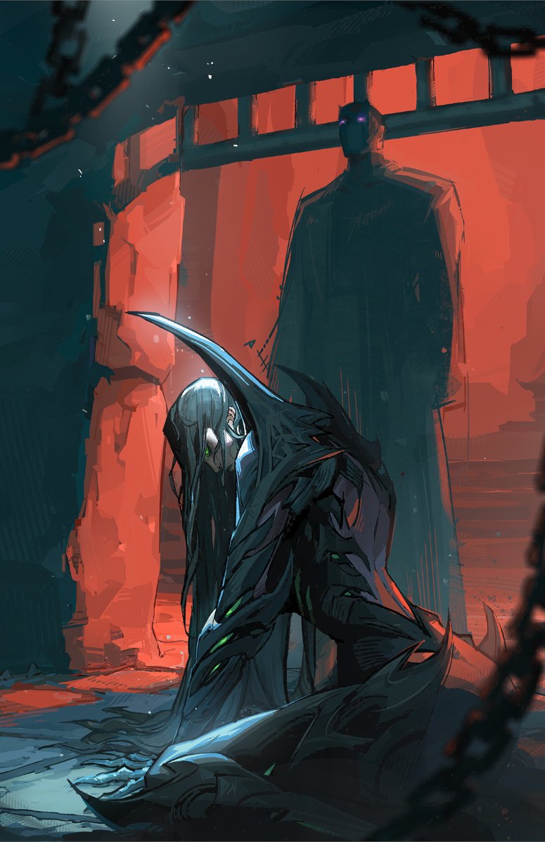 mmmmmmmmiller's tweet photo. ‼️ SEASON 3 LORE REVEAL

With her time as the Queen in Black behind her, the defeated Hela is approached by a mysterious shadowy figure.
#MarvelRivals https://t.co/ho2vuqfNPP