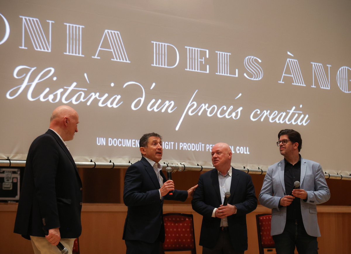 Franz Schubert Filharmonia (@fschubertfilh) on Twitter photo Ahir vam presentar el documental Simfonia dels Àngels: Història d’un procés creatiu al Petit <a href="/palaumusicacat/">Palau de la Música Catalana</a> dirigit i produït per Oriol Coll. Ahir vam presentar el documental Simfonia dels Àngels: Història d’un procés creatiu al Petit <a href="/palaumusicacat/">Palau de la Música Catalana</a> dirigit i produït per Oriol Coll.