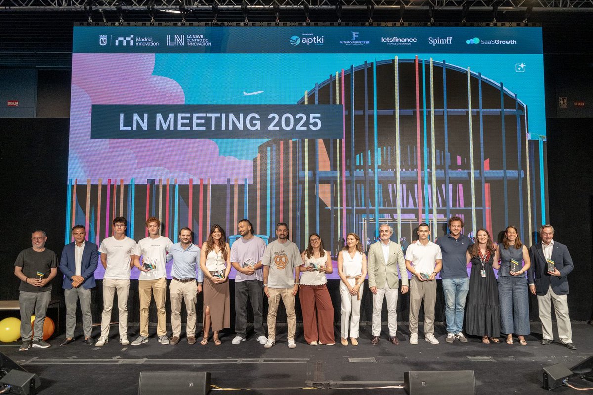 🚀 Talento, innovación y reconocimiento se dieron cita en el #LNMeeting 2025, el gran evento anual de La Nave que celebró los logros del ecosistema emprendedor de la #ComunidadLN.

Consulta el resumen completo en nuestra web 👉🏻 madridinnovation.es/noticias/ln-me…