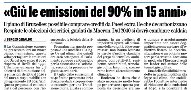CastellVonFaber's tweet photo. -90% di emissioni in 15 anni. Se qualcuno si stesse chiedendo a cosa sia finalizzata la narrativa sul grande caldo degli ultimi giorni, ecco la risposta. Quando non ci saranno più industrie in EU, non ci saranno più emissioni e l'obiettivo sarà definitamente raggiunto.
#4luglio https://t.co/qQZOgEe5tn