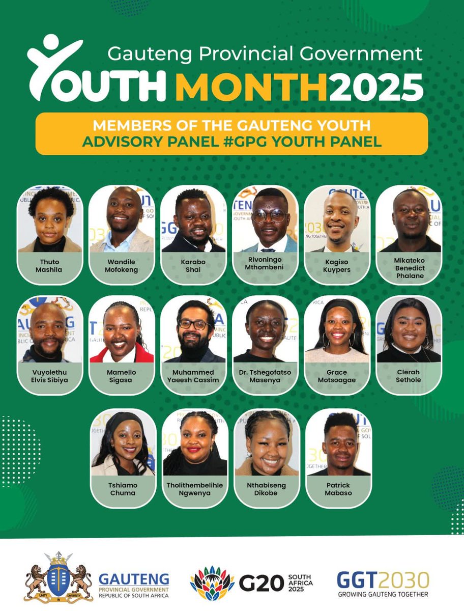 Mikateko Benedict Phalane (@bkatlego) on Twitter photo We've been entrusted with the responsibility to be game changers 🙏
Thank you Premier <a href="/Lesufi/">Panyaza Lesufi</a> and <a href="/GautengProvince/">Gauteng Provincial Gov</a> We've been entrusted with the responsibility to be game changers 🙏
Thank you Premier <a href="/Lesufi/">Panyaza Lesufi</a> and <a href="/GautengProvince/">Gauteng Provincial Gov</a>